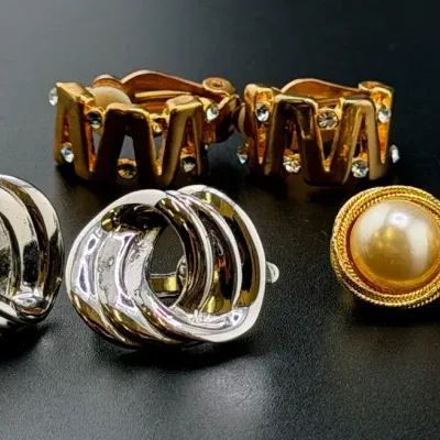 Vintage Assortment of Clip On Earrings 