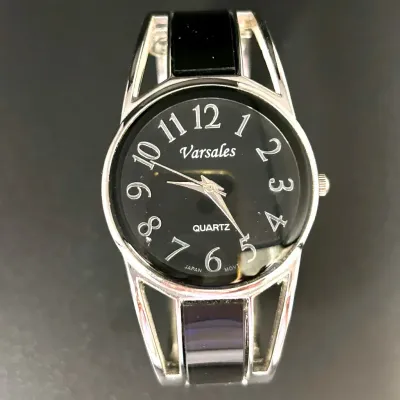 Varsales Hinged Cuff Bangle Watch