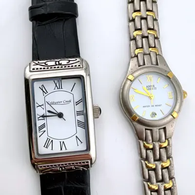2 Women’s Watches - Coldwater Creek & Anne Klein II