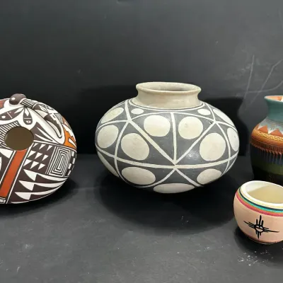Navajo & Aloma Native American Pottery