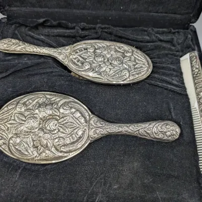 Bedo 900 Silver 3 Piece Vanity Set
