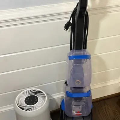 LeVoit Pet HEPA Air Purifier & Bissell Powerforce Turbo Rug Cleaner 