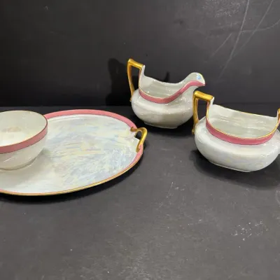 Japanese and Barvarian  Lusterware 