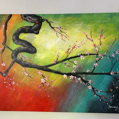 Painting on Canvas - Signed 