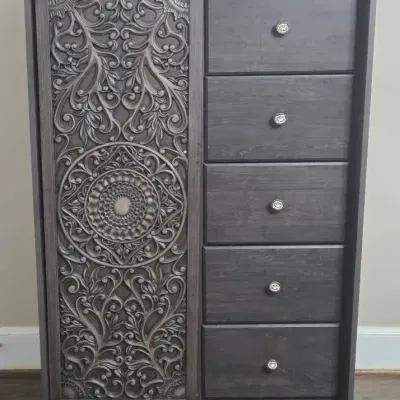 Ashley Furniture Paxberry Chest in Black