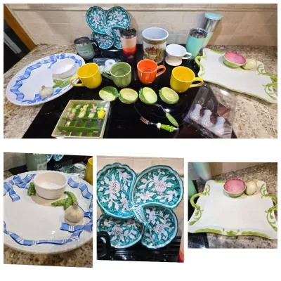 Entertainment Lot Dishes: Whimsical & Festive 