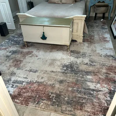 9’ X 12’ Multi Colored Abstract Rug