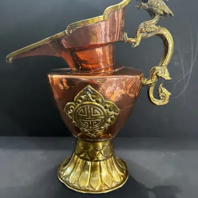 Tibetan “Monks Cap” Dragon Ewer