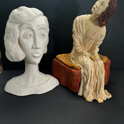 Adrian Luxmoore Stoneware Sculptures