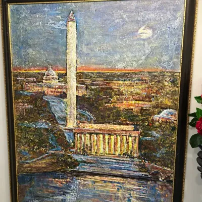 Painting on Canvas by Artist Len Garon