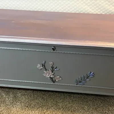 Upcycled Cedar Chest - Painted