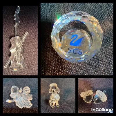 Group of Swarovski Crystal Collectibles 