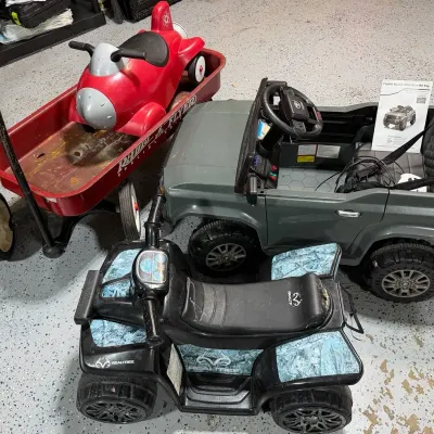 4 Ride On Children’s Toys