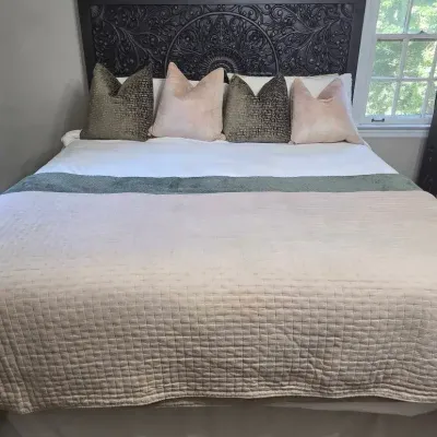 King Size Bed: Ashley Furniture Paxberry Panel Headboard