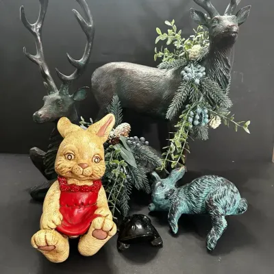 5 Pc Animal Decor Lot