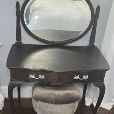 Vintage Vanity & Dressing Table Set