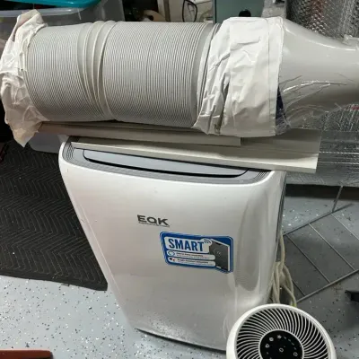 EQK Portable Air Conditioner - Model # EAPC5RSC1