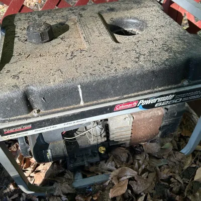 Coleman Powermate 6250 Generator 10HP