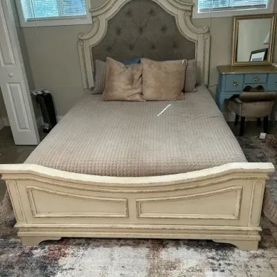 Full Sized Wooden Bed Frame 