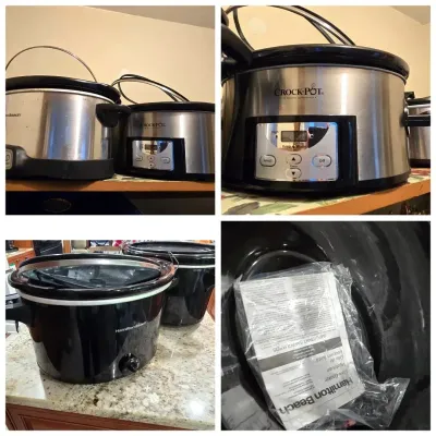 6 Crock Pots Cooking Pots: Hamilton Beach +