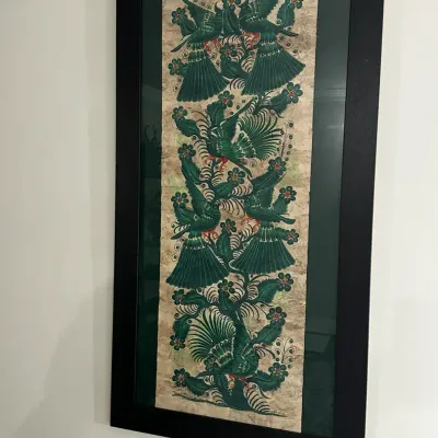 Tomas Ramirez Amate Bark Paper Painting
