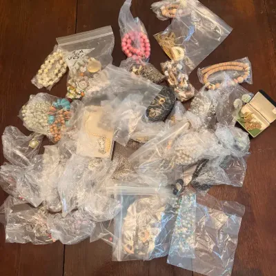 Premium Estate Costume Jewelry Mystery Collection – Assorted Vintage Beaded Necklaces & Accessories