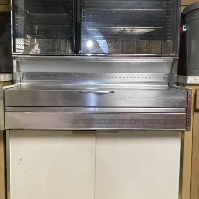 Vintage 1960s Sears Classic / Kenmore Electric Range - Double Oven & Pull-Out Cooktop with Original 