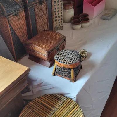 Antique baskets