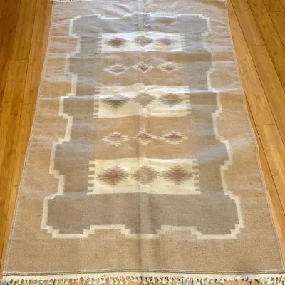 Southwestern Style Rug w/ Fringe