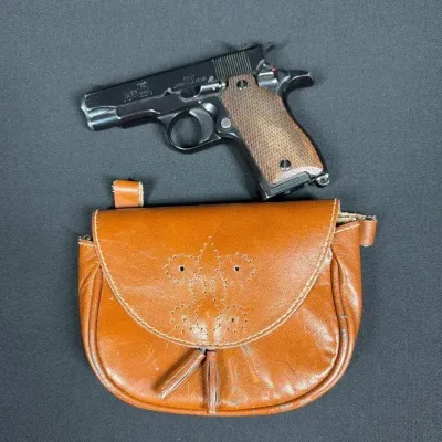 Pony 380 Caliber Iver Johnson With Leather Pouch
