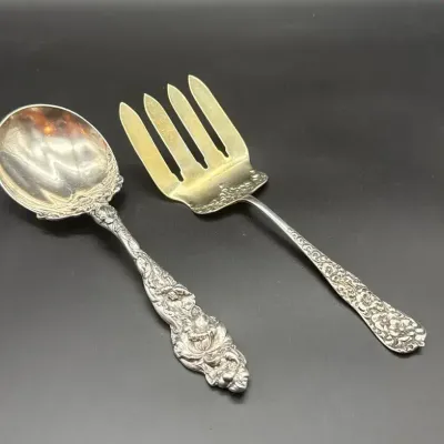 Sterling Silver Serving Utensils (Total Wt 327.5 grams)
