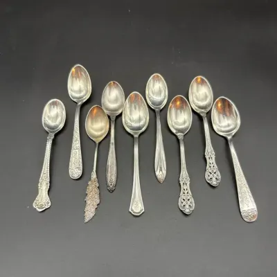 Sterling Silver Demitasse Spoons
