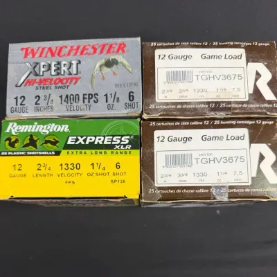 Winchester Remington Rio 12 Gauge Shotgun Shells – 4 Full Boxes