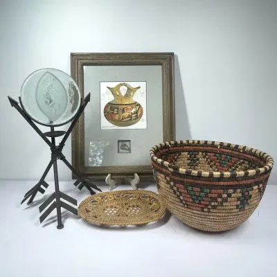 Michael McCullough Signed Art & Southwestern Decor