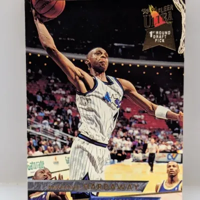 Sale Photo Thumbnail #547: 1993-94 Fleer Ultra Anfernee "Penny" Hardaway rookie basketball card, 1st Round Draft Pick edition.