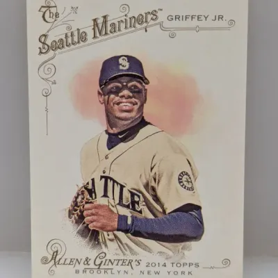 Sale Photo Thumbnail #666: 2014 Topps Allen & Ginter Ken Griffey Jr. baseball card in excellent condition.