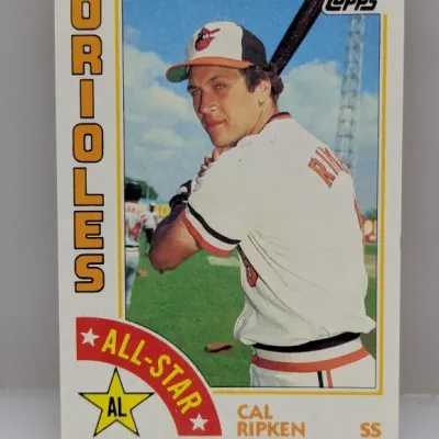 Sale Photo Thumbnail #616: 1985 Topps Cal Ripken Jr. All-Star baseball card (#700) featuring the Baltimore Orioles shortstop.