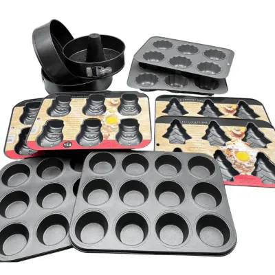 Via Ingredient One Nonstick Holiday Bakeware and Springform Pans