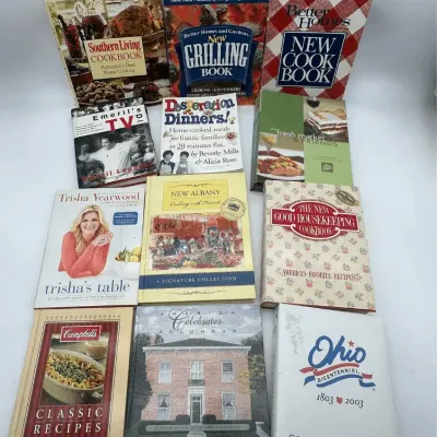 Better Homes Gardens Good Housekeeping Cookbooks Trisha Yearwood Emeril Lagasse