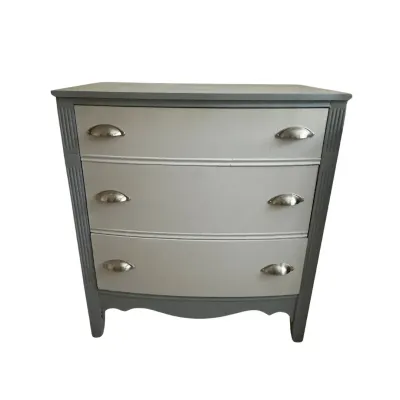 Painted Wooden Dresser Storage Chest
