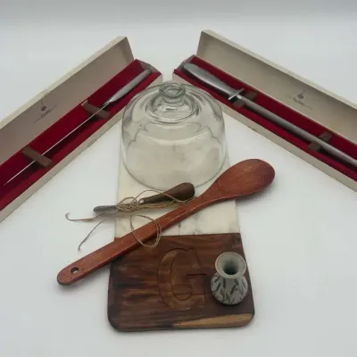 Gerber Legendary Blades, Mud Pie, Serving Board, Carving Knife & Steel Set