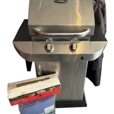 Char-Broil Commercial TRU Infrared Gas Grill Brinkmann Rotisserie Tensor Lamp