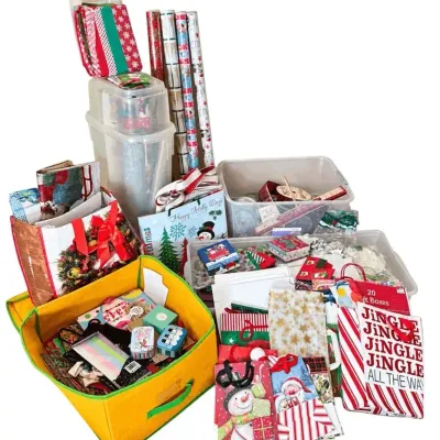 L.L.Bean Boat and Tote Bags Deluxe E-Z Bow Maker Christmas Wrapping Paper Supply