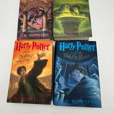 Harry Potter First American Edition Hardcover Books J K Rowling Arthur A Levine