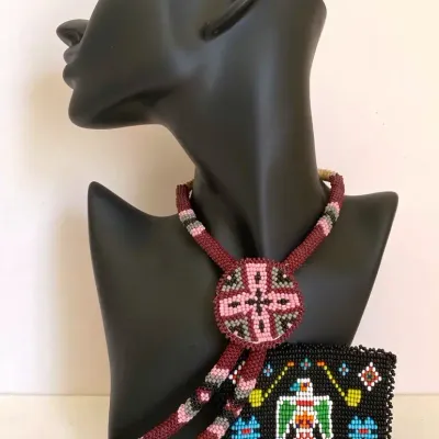 Native American Beaded Necklace 