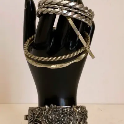 Stamped Sterling Bracelets 