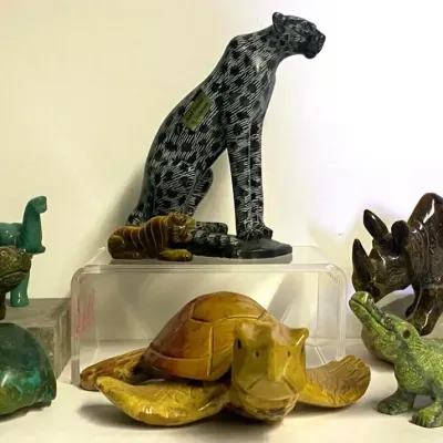 Hand Carved African Animals 