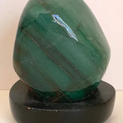Polished Green Jade Stone 