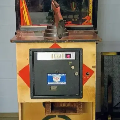 Vintage Chicago Coin Sharpshooter Arcade Game 