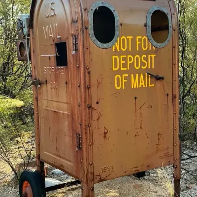  U.S. Postal Service Mail Box Converted Sandblaster